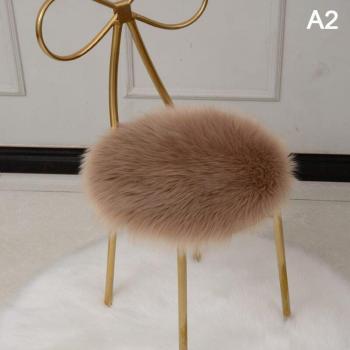 Cojín Cálido de Lana para Silla de Comedor