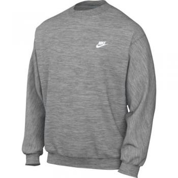 Nike Club Felpa Girocollo Grigio Uomo XL