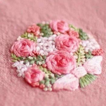 Cross Stitch Tools Flowers Plants Pattern