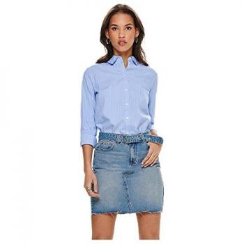 Camicia Long Sleeve Donna Tessuto JDY Mio Blu Chiaro