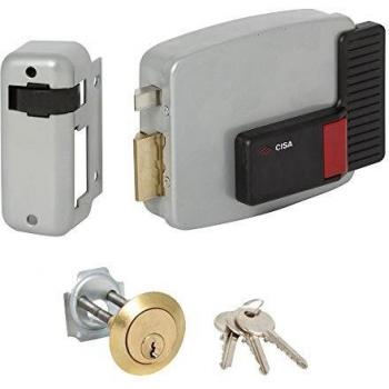 Cisa 111610502 Serratura Elettrica Applicare Cilindro Staccato SX