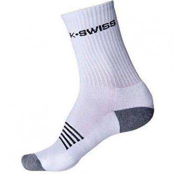 Calcetines de Tenis K-Swiss Crew (3 unidades) - Blanco