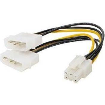 S/CONN Maximum Connectivity Short Power Cable, 0.13m
