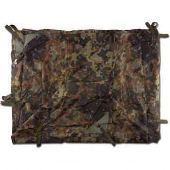 BASHA Mehrzweckplane 2,65 x 1,5 m flecktarn