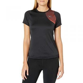 Under Armour T-shirt de course à manches courtes Qualifier Iso-Chill, Noir