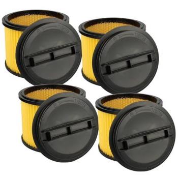 Filtro a pieghe piatte VHbw 4x compatibile Einhell TH‑VC 1815