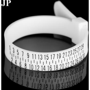 Universal Ring Sizer Gauge for Men and Women - Official Finger Measurement Tool A-Z Sizes Jewelry Accessory