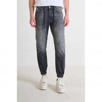 Jeans Skinny Cortos Jake con Cordón y Efecto Lavado