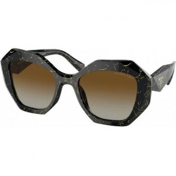 Sunglasses Prada Pr 16ws col. 19d6e1 Woman Géométrique Black / yellow