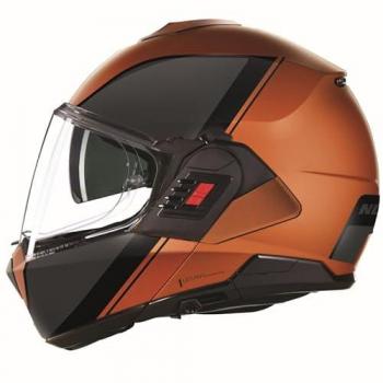Casque Modulable Nolan N120-1 Jaune/Orange-Noir