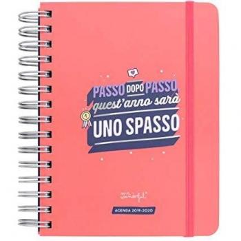 Mr. Wonderful Agenda Sketch giornaliera 2019–2020, Multicolore, Dimensioni: 15 x 19,5 x 3,4 cm