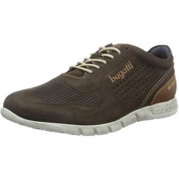 Bugatti Herren K19015 Low-Top, Dunkelbraun, 46 EU