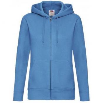 Fruit of the Loom Lady Fit Kapuzenjacke Schwarz