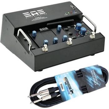Elite Acoustics StompMix X6 Digitalmixer-Pedal mit Klinkenkabel