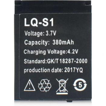 380mAh Smart Watch Battery LQ-S1 YX-W9B 3.7V Rechargeable Li-ion Polymer Battery for DZ09