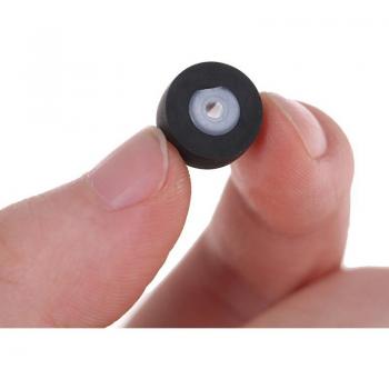 Klemmrolle 1,8 x 5 x 11,5 mm, 10 Stück, Weiß für Audio-Gürtel