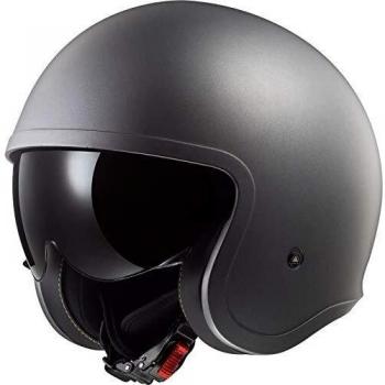 Casco Jet LS2 Spitfire OF599 Titanium M