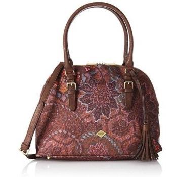 Oilily Boston - Bolsa de Asa Superior Mujer, color Marrón, talla 36x16x27 cm