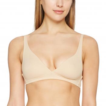 Skiny Damen Bügelloser BH Micro Lovers Soft, Beige (Skin 7622), Small (Herstellergröße: 36)