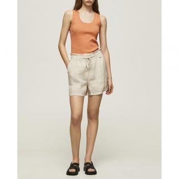 Pepe Jeans Cortos de mujer con estilo paper bag Corina - Lisboa Algodón