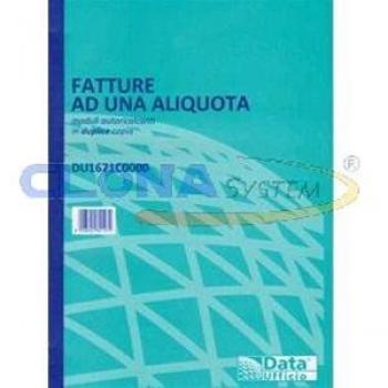 Fattura Ufficio 1671C0000 A4 1 Aliquota 2 Copie