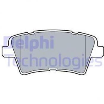 Delphi LP3537 Bremsbeläge hinten für Hyundai i20 und Kia Optima