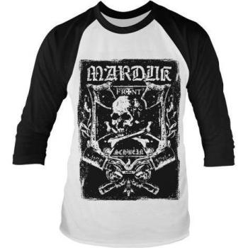 Marduk Unisex Adult Front Pig Graphic 3/4 Sleeve Shirt