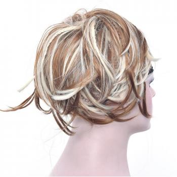 Soowee Frauen-Stirnband „Chignon“ aus geflochtenem synthetischem Faserhaar – 1 m