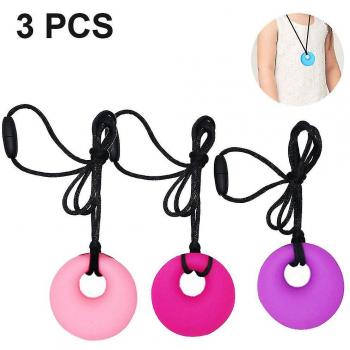 Collier de mastication sensoriel pour filles