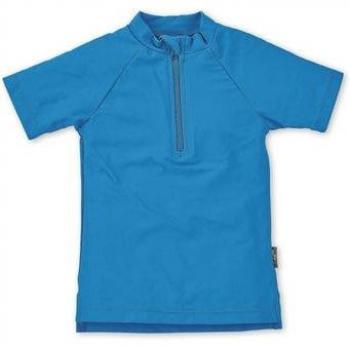 Sterntaler Badeanzug Kurzarm-Schwimmshirt uni in Blau