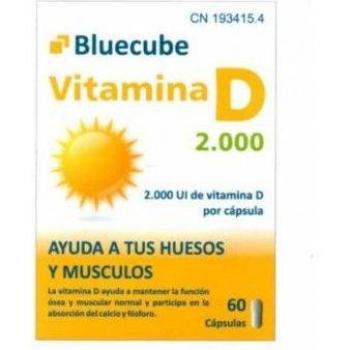 Bluecube Vitamin D 2000 60 Softgels