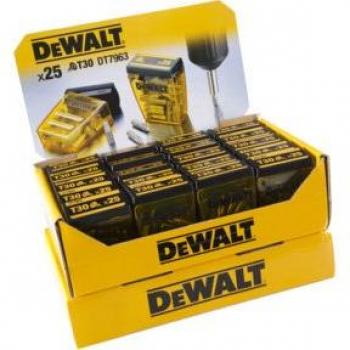 Trousseau de visseurs Dewalt T30 25 mm
