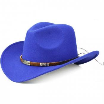 ADUGI Men's Wool Cowboy Hat