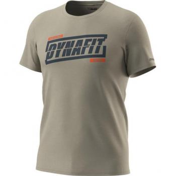 Dynafit Graphic Cotton S/S Tee T-Shirt Herren Größe 46 Farbe beige