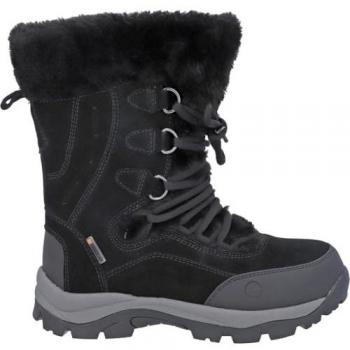 Hi‑Tec Moritz WP 200 Winterstiefel Snowboots – Damen, EU 42, schwarz, Thinsulate 200 g