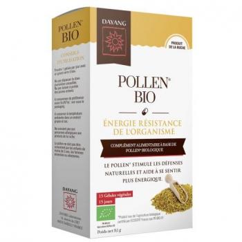 Gelées royales avec pollen 15 gélules Dayang BIO - Complément alimentaire énergie et résistance de l'organisme