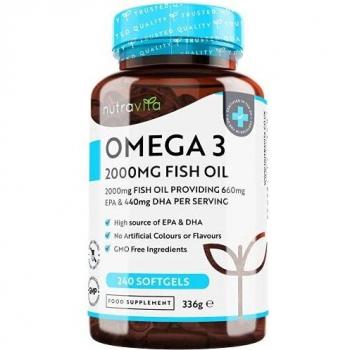 Nutravita Omega-3 2000 mg EPA DHA Weichkapseln