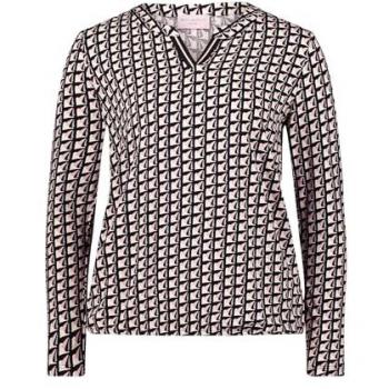 Betty Barclay Damen Blusenshirt mit kurzen Ärmeln