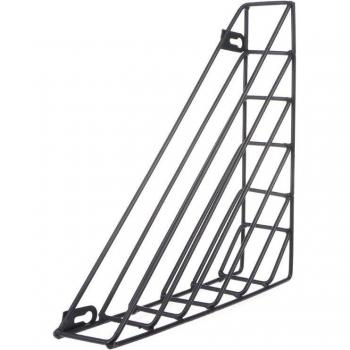Nordic Geometric Iron Wall Magazine Rack
