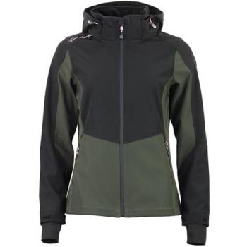 Softshell Donna Peak Mountain Zip con Cappuccio Mesh