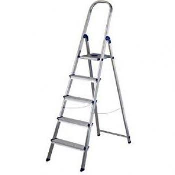 Escalera Ancha de Aluminio 3 Niveles