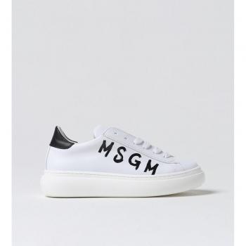 MSGM KIDS Boys White Sneakers Size 31