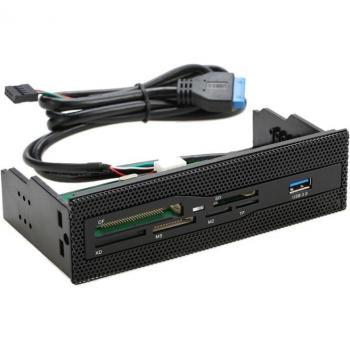 USB 3.0 Front Panel Media Dashboard with Card Reader