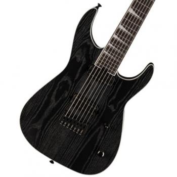 Jackson Pro Series Jeff Loomis Soloist SL7 HT 7-String Electric Guitar, Black Ash Matte Finish