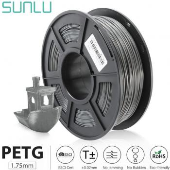 SUNLU 1.75mm PETG Filament Red 1KG