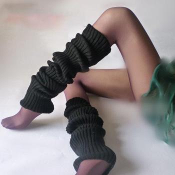 Warm White Calf Socks for Women