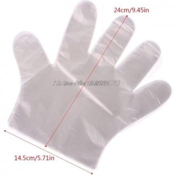 Guantes Desechables Plásticos 50 Bolsa BBQ