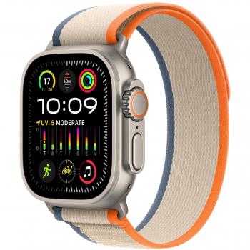 Apple - MT5W3ZM/A Accesorios para dispositivos vestibles inteligentes Grupo de rock Beige, Naranja Nylon, Poliester reciclado, T
