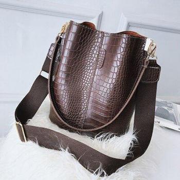 2022 Vintage Leather Stone Pattern Shoulder Bag