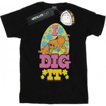 Tee Scooby Doo in cotone femminile – Festa di Pasqua e Dig It